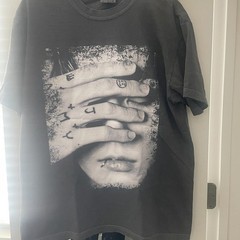 Retro 90’s Jungkook T-Shirt, Jungkook Covering Eyes Kpop Fan Bootleg Tee T-Shirt