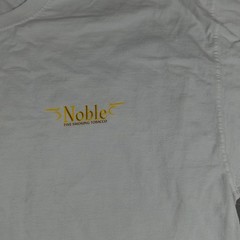 Vintage Noble Fine Smoking Tobacco Shirt Mens XL White Short Sleeve Mohawk 90s
