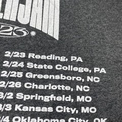 Winter Jam Concert Tour T Shirt Heathered Gray 2023 Adult XL XG EG