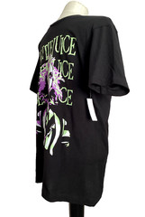 BEETLEJUICE Black SCREEN PRINT SHORT SLEEVE CREW NECK T-SHIRT Sz M*