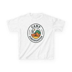 Cute Camp Kindergarten Squad Camper Teacher T-Shirt Comfort Colors