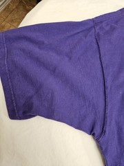 VTG Pluma Shirt Men Purple Heavyweight 100% Cotton Crewneck Blank XL