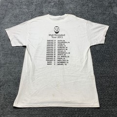 Gildan Ultra Cotton Mali Revealed Tour 2015 T Shirt Mens Large White Graphic Tee