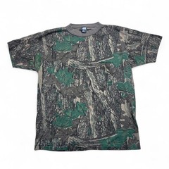 Ace Sportswear Vintage 80s Realtree Camouflage Camo Single Stitch Tee T-Shirt L