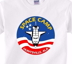 SPACE CAMP Huntsville T-Shirt – many colors – rocket shuttle nasa 80s destressed