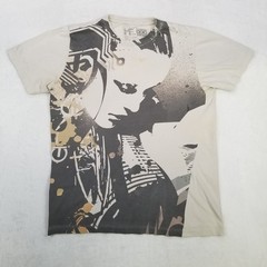 Mighty Fine Thunder Dog Collective Face T-Shirt Men’s Size Medium Short Sleeve