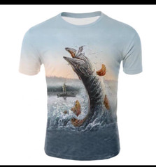 Tie Dye Mens Unisex T-Shirt Blank Tye Dyed Tee Spiral ocean Short Sleeve size XL