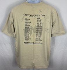 Povertyneck Hillbillies Signed Autograph Double-Sided Tour T-Shirt Size XL