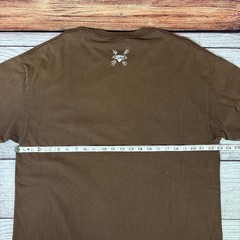 Vintage Split Skateboards Brown Graphic Cross Skate T-shirt size Men’s XL