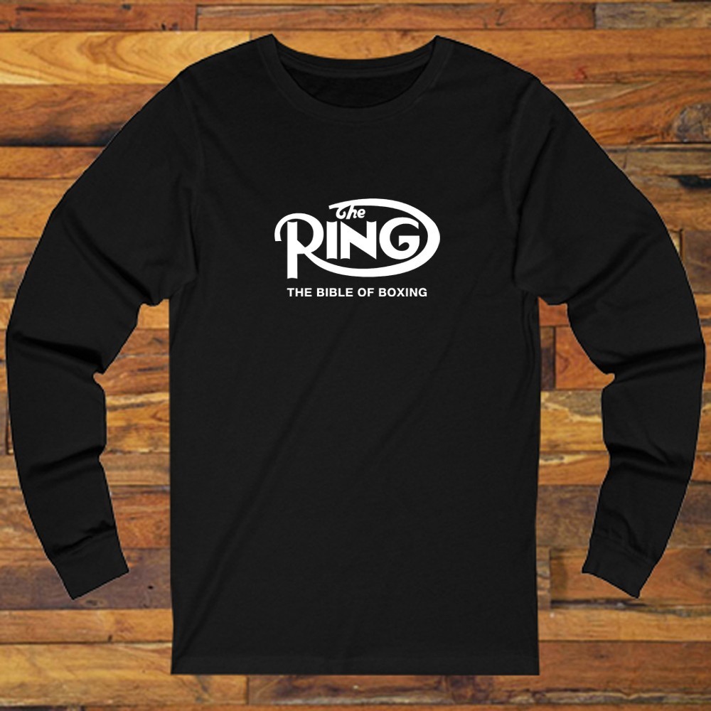 The Ring Magazine Boxing Men’s Black S-3XL