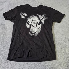 WWE Mens M T-Shirt Black Bray Wyatt Family Dont Stray Sheep Mask Graphic 2013