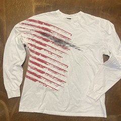 OAKLEY Vintage Y2K Long Sleeve T-Shirt Size 2XL Mens White Graphic Design Retro