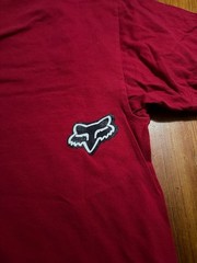 Vintage Y2K Fox Racing Red Graphic T-Shirt