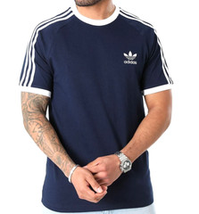 NEW MENS ADIDAS ORIGINALS CALIFORNIA TREFOIL TEE SHIRT~ SIZE SMALL #IA4850 SALE