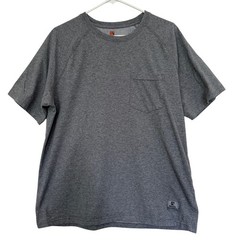 Lot 5 Mens Pocket T Shirts L Short Slv Solid Casual Basics Gym Workout Outdoors