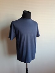 NWT Left Coast Tee Men’s Short Sleeve Pima Cotton Navy Blue T-Shirt Top Size M