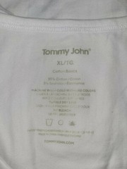 Tommy John Men’s Cotton Basics Tank Sleeveles Undershirt White. Choose Size