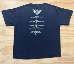 Metalocalypse Dethklok Band Tee Go Forth And Die Cartoon Network L T-Shirt