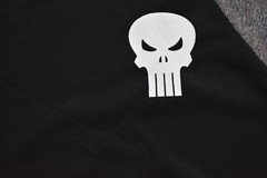Marvel Mens The Punisher Athletic Poly Black Shirt NWT S (34/36)
