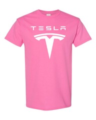 Tesla Motors Emblem T-Shirt New Unisex S-XL Sizes 7-Colors