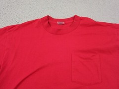 Vintage BVD Shirt Adult Extra Large XL Red Blank Casual Made in USA Mens