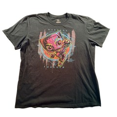 Funko Pop Marvel Black Panther Wakanda Forever T-Shirt Mens XL Black Graphic Tee