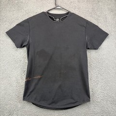 BYLT Premium Basics Mens Drop Cut Short Sleeve T-Shirt Black Size Medium