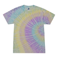 Tie Dye T-Shirts Multi-Color Adult Size 2XL XXL Cotton Colortone