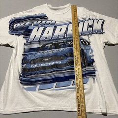 NASCAR Keven Harvick Double Sided All Over Print Busch Light Mega Print T-Shirt