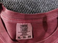 Comfort Colors Shirt Mens XL Red georgia St Mary tee classic