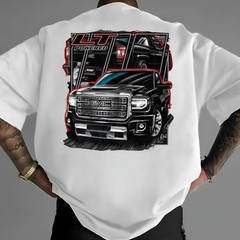 GMC LFT Powered Truck T-Shirt – Custom Pickup Graphic Tee for Lifted Truck Fans