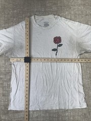 ASAP Rocky AWGE Yamborghini High Rose Tee Shirt ASAP Mob White STAINED READ