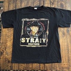 George Strait 2016 Concert Tour Men’s Double Sided T-Shirt Size XL