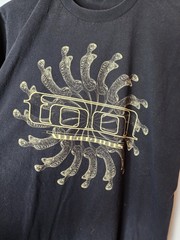 Vintage TOOL T Shirt Mens Size Large Y2K Los Angeles California Black