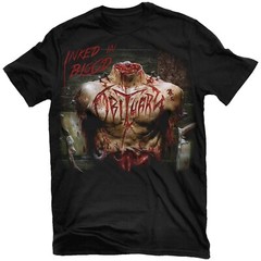 OBITUARY cd cvr INKED IN BLOOD Official SHIRT LAST 2X New cause death slowly rot