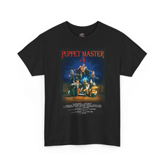 Puppet Master 4 Movie Poster T-Shirt, Retro Horror Movie Fan Gift