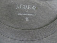J Crew Oars American Flag Graphic Tee T Shirt Size XL Easy Care Lightweight