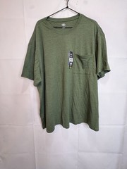 Athletic Works Men’s Green Tri Blend Crewneck Short Sleeves T- Shirt