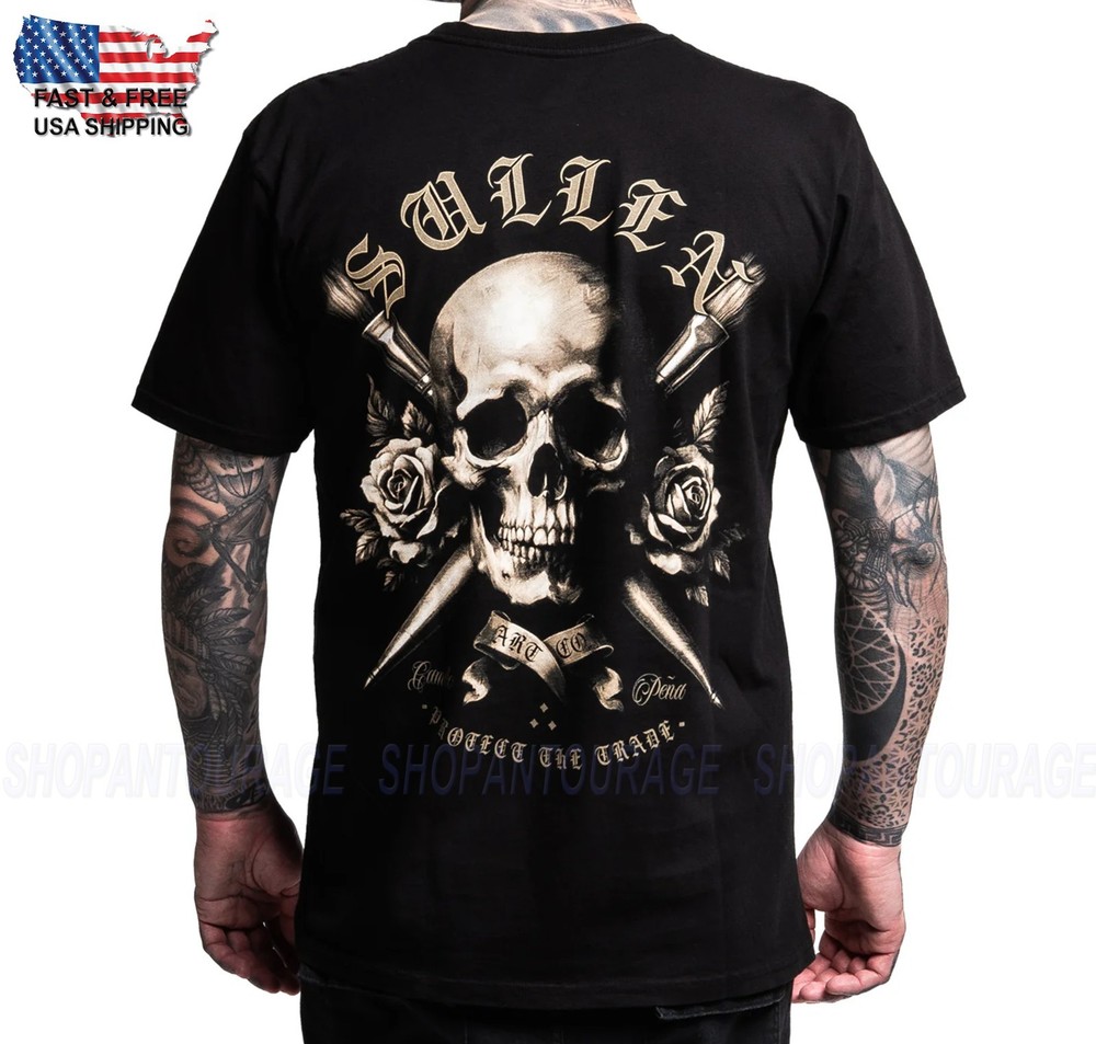 Sullen Art Collective Pena Premium Fit SCM7780 Short Sleeve T-shirt For Men