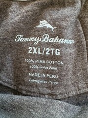 Tommy Bahama NEW Bali Skyline XXL Short Sleeve tees. lot of 3, 100% Pima Cotton
