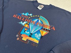 Vintage 1990s 1999 Albuquerque New Mexico Balloon Festival Official T-Shirt, L