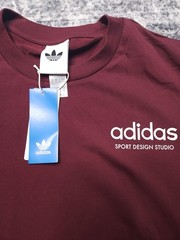 NEW Adidas Originals Basketball Design Studio T-Shirt Men’s Size XL Shadow Red