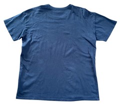 Hollister T Shirt Med Adult Black Steel Road Red Desert Motor Biker Logo Mens M