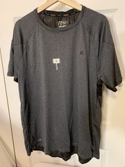 Russell Dri-Power 360 Mens Tees XL/XG 46-48 Training Fit Gray