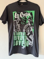 VNTG Lee Cooper Jeans Company Mens Spellout Logo T Shirt Street Wear Size XL