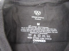 Volkswagen Official License Street Racing 1991 Black T-Shirt Men’s Medium