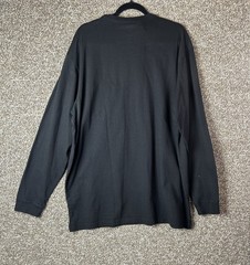 Duluth Trading Co Longtail T Men’s Sz L Relaxed Fit Black Cotton Pocket Tee