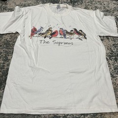 Vintage Harley The Sopranos Tshirt Large Bird Graphic