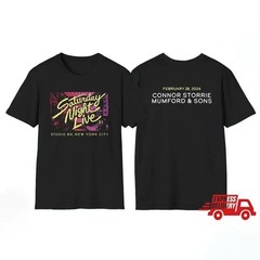 Connor Storrie Mumford and Sons February 28 2026 Double Sided T-Shirt DH1578