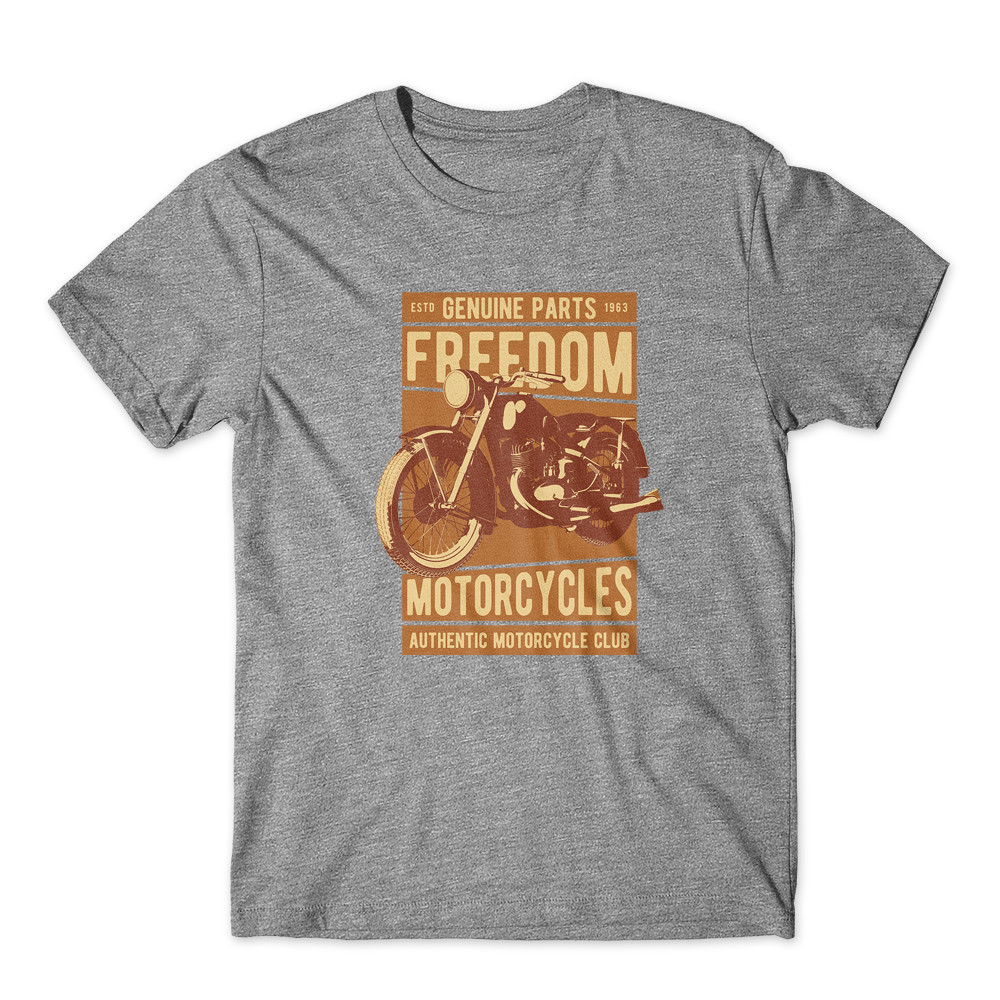 Moto_set_5 T-Shirt 100% Cotton Premium Tee New